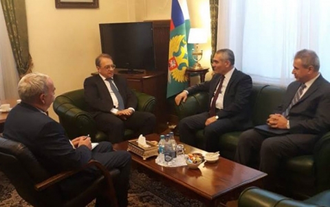 A meeting between ENKS and Mikhail Bogdanov A meeting between ENKS and Mikhail Bogdanov