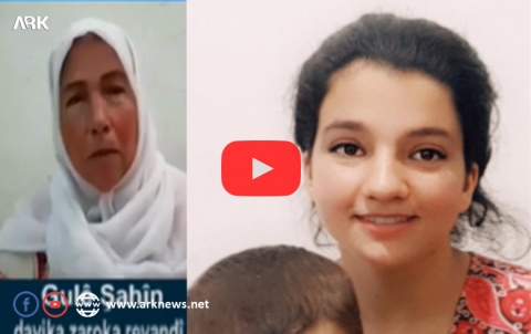أم تجهش بالبكاء وتناشد في الإفراج عن طفلتها المختطفة عند قسد 