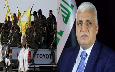 Serokê Heşda Şebî seredana kurdistana Sûriyê kir Serokê Heşda Şebî seredana kurdistana Sûriyê kir