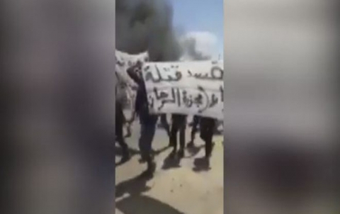 Renewed anti-QSD demonstrations in Deir al-Zour