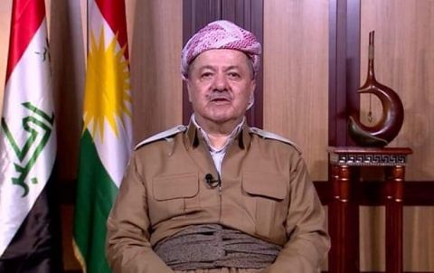 بيان الرئیس بارزاني الى الرأي العام في العراق وإقليم كوردستان