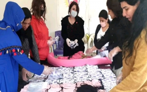 قامشلو... مبادرة من اتحاد نساء كوردستان سوريا 