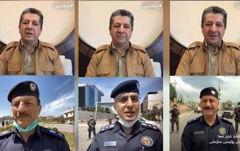 مسرور بارزاني يوجه طلبا لمدير شرطة دهوك بخصوص اللاجئين الكورد