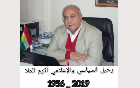 The departure of the politician and the media man Akram al-Mulla at the age of 63 years
