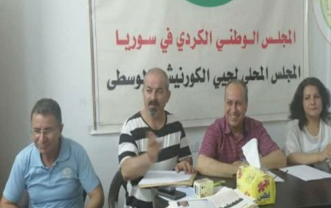 Election of a new president of the local council in the central and Corniche neighborhoods of Qamishlo