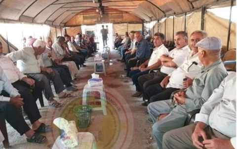 بالصور... ENKS يقدّم واجب عزاء البيشمركة نوزت علي موسى