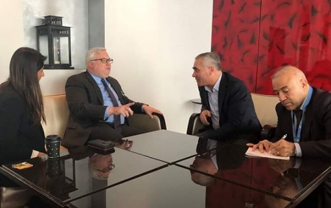 ENKS delegation meets with Joel Rayburn