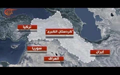 تركيا تطلب من كوكل مسح خريطة كوردستان