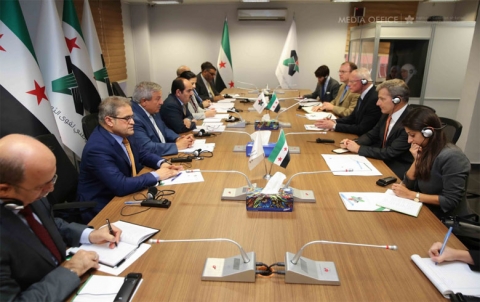 The Coalition with the presence of the National Council’s  representative meet US Envoy to Discusses Ways to Reinvigorate UN-led Political Process