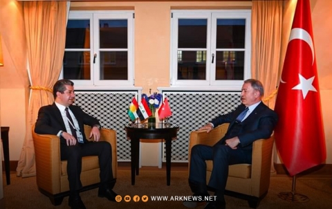 A meeting between the President of the Kurdistan Regional Government and the Turkish Minister of Defense