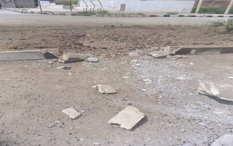 انفجار لغم في منبج انفجار لغم في منبج