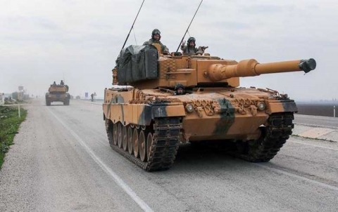 Turkey’s deployment in Syria: Turkish forces set up a new post near Termanin village, north of Idlib