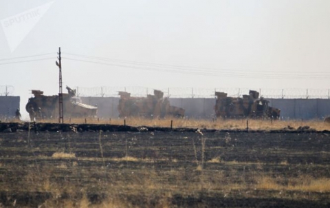 Russian Defense: The eighth Russian-Turkish patrol begins work on the Syrian-Turkish border Russian Defense: The eighth Russian-Turkish patrol begins work on the Syrian-Turkish border