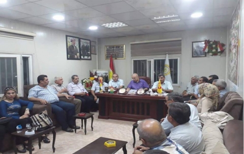 د.عه‌بدولحه‌كيم به‌شار ب ئه‌نجومه‌نا هه‌رێمي يا پ د ك-س ره‌ ل دۆميز جڤيا