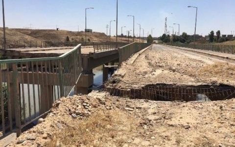 كركوك .. إكمال نصب جسر التون كوبري والأحد سيشهد الافتتاح