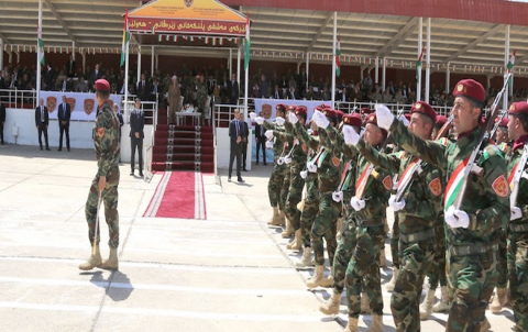 Bi amadebûna Serok Barzanî merasîma derçûna hêzeke Zîrevanî