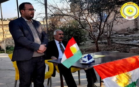 منظمة عامودا للـ PDK-S تقيم ندوة عن حياة المناضل محمد علي خوجة منظمة عامودا للـ PDK-S تقيم ندوة عن حياة المناضل محمد علي خوجة