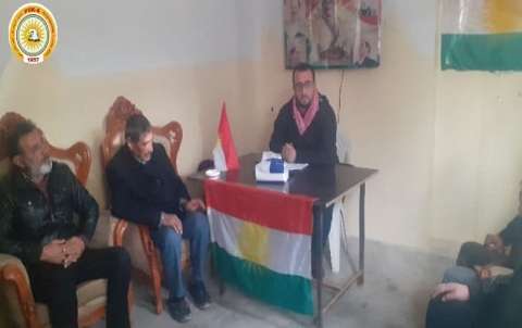 منظمة عامودا لـ PDK-S تقيم محاضرة بمناسبة الذكرى 35 لرحيل الخالد إدريس البارزاني