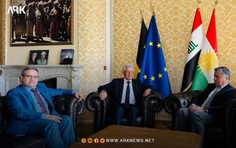 Belgium... A delegation from the Kurdistan Democratic Party - Syria meets with the representative of the Kurdistan Regional Government to the European Union