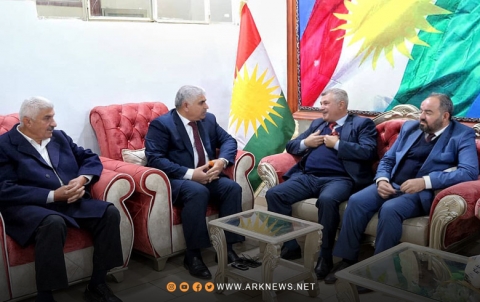 وفد من الديمقراطي التقدمي الكوردي يزور مكتب الـPDK-S في بلدة كركي لكي 