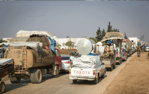 “Response Coordinators”… 73,000 displaced people returned to their homes in Idlib within a month