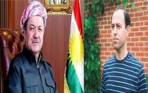 Serok Barzanî pîrozbahî li zanayê kurd Koçer Bîrkar kir