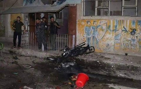 DAIŞê  teqîna  li bajarê Hesekê  lixwe girt