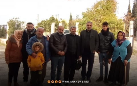 عودة عائلة كوردية إلى مسقط رأسها عودة عائلة كوردية إلى مسقط رأسها