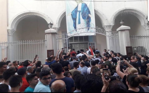 دێرك .. مانگرتنه‌ك دژی بریارا په‌یه‌دێ ژ داخستنا دبستانێن سریانان 