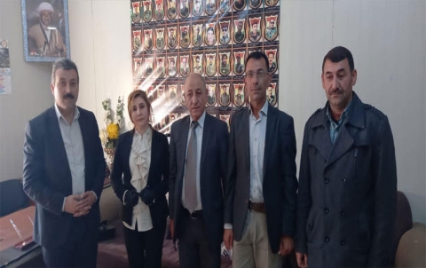 منظمة دهوك للـ PDK-S تهنىء المسؤول الجديد لمنظمة دوميز للحزب الديمقراطي الكوردستاني - سوريا