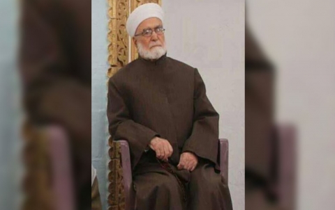  The departure of the religious personality Saad Addin Sayda in Amouda