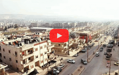 بالفيديو... رتل عسكري آخر يغادر عفرين 