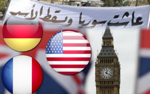 بيان مشترك من أمريكا وبريطانيا وفرنسا و ألمانيا في ذكرى الثورة السورية بيان مشترك من أمريكا وبريطانيا وفرنسا و ألمانيا في ذكرى الثورة السورية