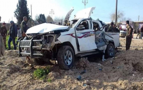 Teqînek li Serêkaniyê rûda Teqînek li Serêkaniyê rûda