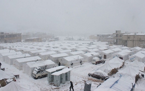 Victims of the cold and snow in Syria and Lebanon