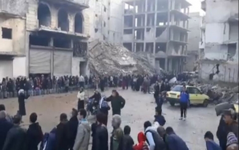 حلب .. أزمة غاز في حي الأشرفية ذو الغالبية الكوردية 