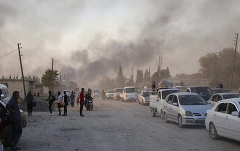 So far, 70,000 displaced people from Sari Kaniye and the number of displaced people is likely to reach 300,000
