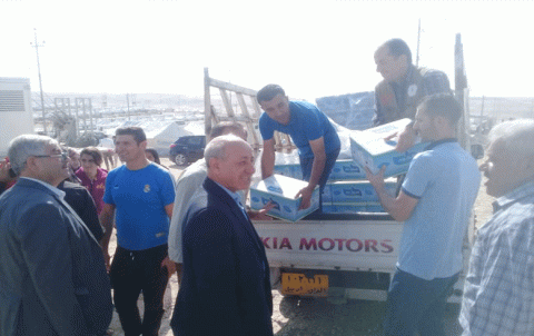 A delegation from Kawergosik organization of PDK-S visits Bardarash camp
