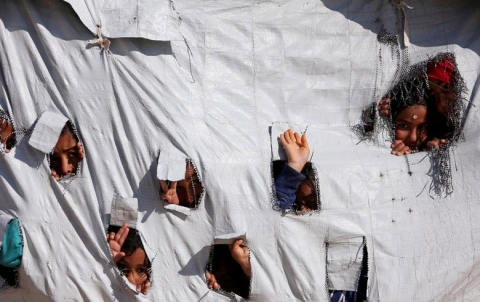 A Swedish grandfather returns from Kurdistan with 7 grandchildren their extremist parents were killed in Syria