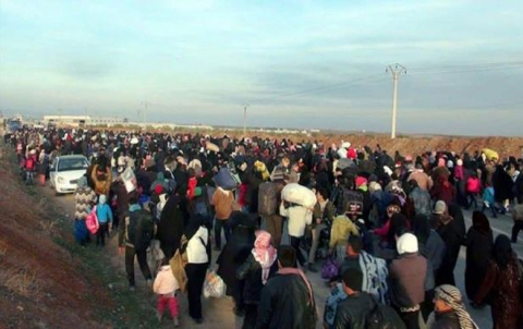 Turkey: “More than 80,000 refugees from Idlib have started to migrate towards the border.”