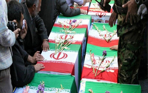 قتلی وجرحى فی صفوف الحرس الثوري الإيراني 