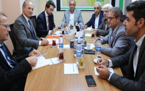 ممثلية المجلس الوطني الكوردي في الائتلاف تلتقي مبعوث الرئيس الفرنسي