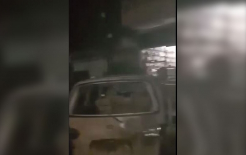 Efrîn .. Teqînek li taxa Mehmûdiyê Efrîn .. Teqînek li taxa Mehmûdiyê