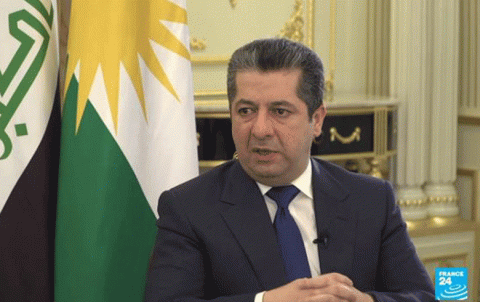 مسرور بارزاني في حوار مع فرانس 24 حول التطورات في سوريا والعراق و المنطقة