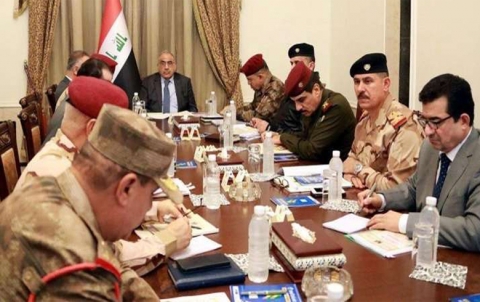 رئيس الوزراء العراقي يدعو للسيطرة على الحدود مع سوريا رئيس الوزراء العراقي يدعو للسيطرة على الحدود مع سوريا