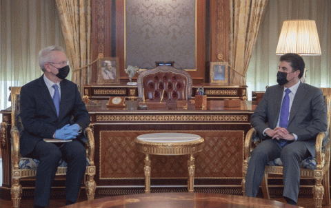 القنصل البريطاني یؤكد على رغبة بلاده في الحفاظ على علاقاتها مع إقليم كوردستان وتعزيزها