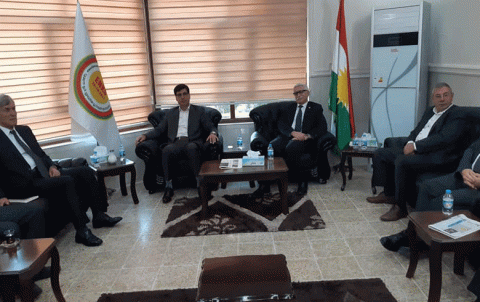 A meeting between ENKS and PSK in Erbil A meeting between ENKS and PSK in Erbil
