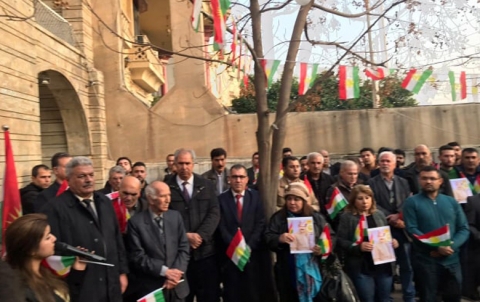 منظمة هولير للـ PDK-S تحيي الذكرى الثامنة لاستشهاد نصرالدين برهك منظمة هولير للـ PDK-S تحيي الذكرى الثامنة لاستشهاد نصرالدين برهك
