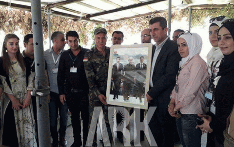 زيارة لمنظمة لشكرى روز لل PDKS و YXCDKR لمقر قوات البشمركة الخاصة زيارة لمنظمة لشكرى روز لل PDKS و YXCDKR لمقر قوات البشمركة الخاصة