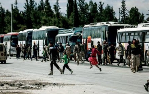 سێ باسێن ده‌ربده‌رێن غووته‌یا رۆژهلات ژ ئە‌فرینێ ده‌ركه‌تن